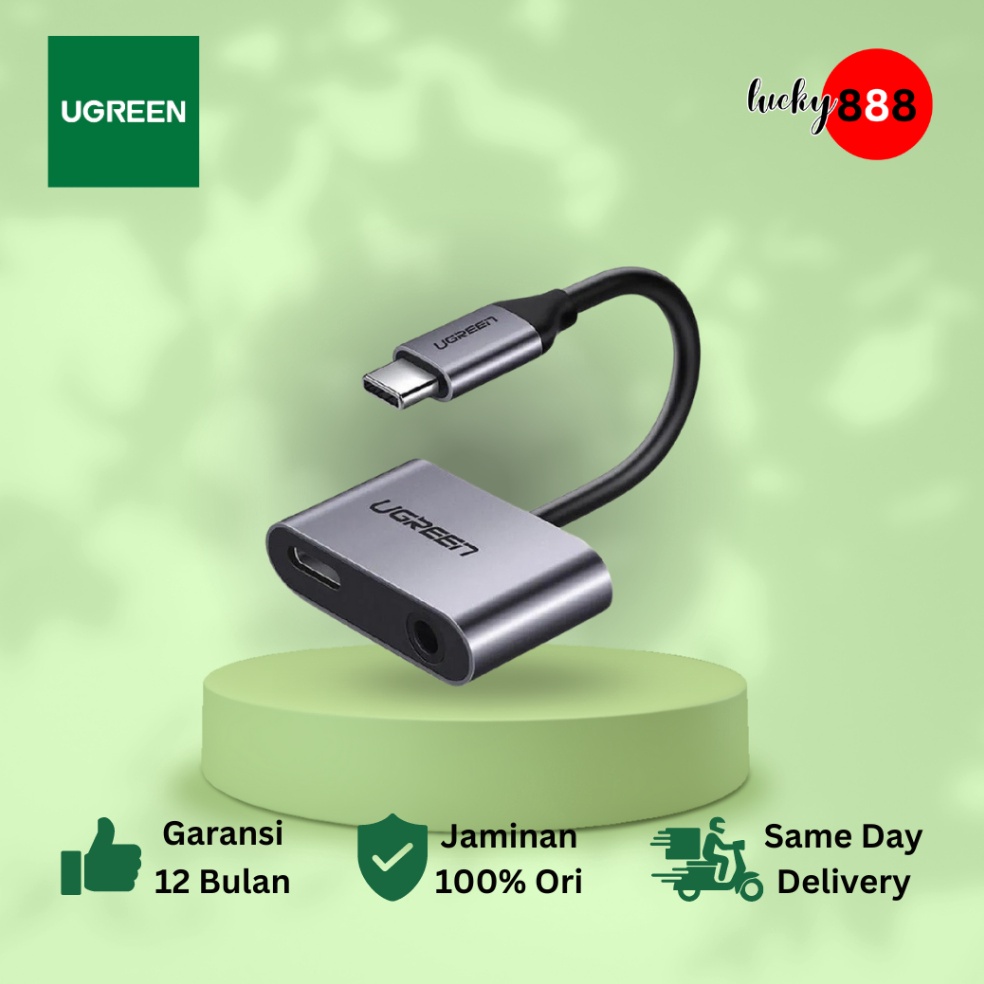 KODE A24O Converter Splitter UGREEN Audio Type C To Jack Dual Jack 35mm On Mic  766 6164 Charger
