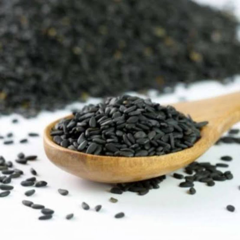 

Raw Black Sesame Seeds 25gram / Wijen Hitam Mentah