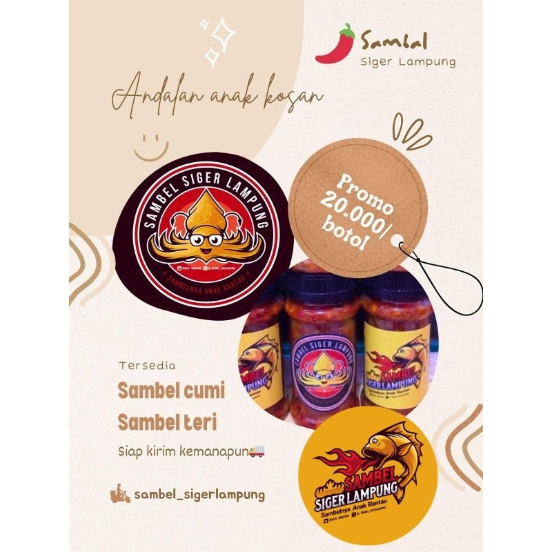 

Sambel siger lampung