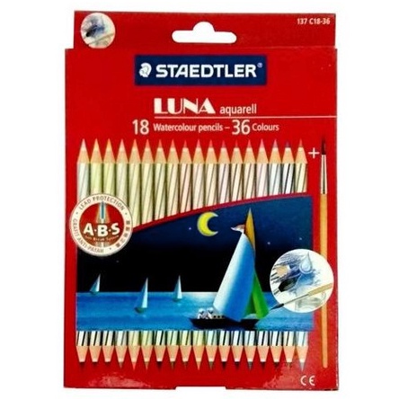 

Harga Promo Pensil Warna Staedtler Luna Aquarell watercolour 18 pensil 36 warna