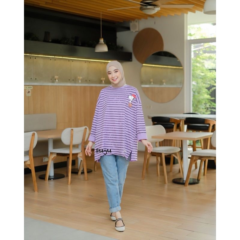 atasan kaos oversize SUJU