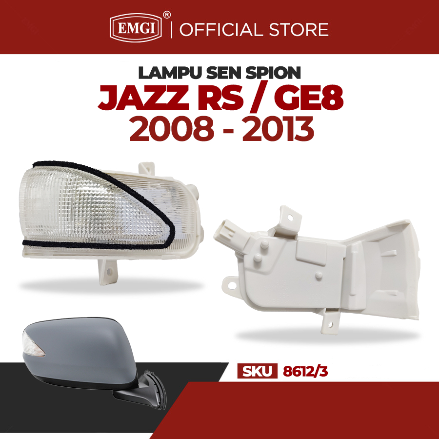 Promo Emgi - Lampu Sen Spion Jazz Ge8 Rs 2008 2009 2010 2011 2012 2013 2014 Termurah