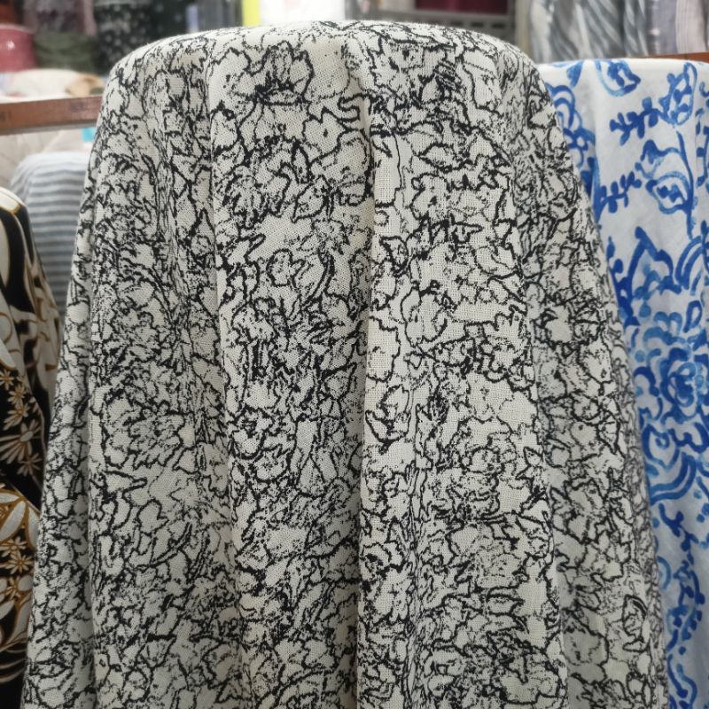 Katun Linen Motif Abstrak