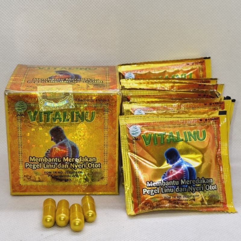 

Jamu Pegelinu Dan Asamurat Vitalinu Original 1 Pack isi 10 Sachet