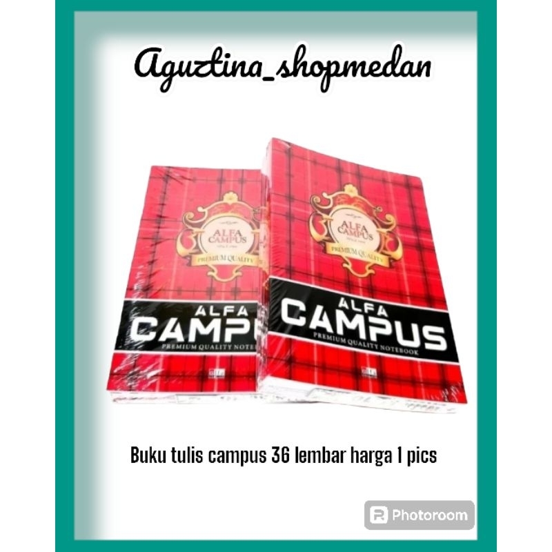 

BUKU TULIS CAMPUS PANJANG 36 42 50 70 LEMBAR/BUKU TULIS ANAK SEKOLAH MERAH PERPICS