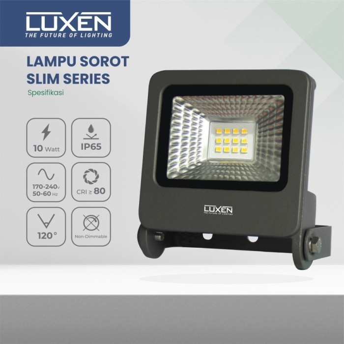 Luxen LED Floodlight Slim Series 100 Watt