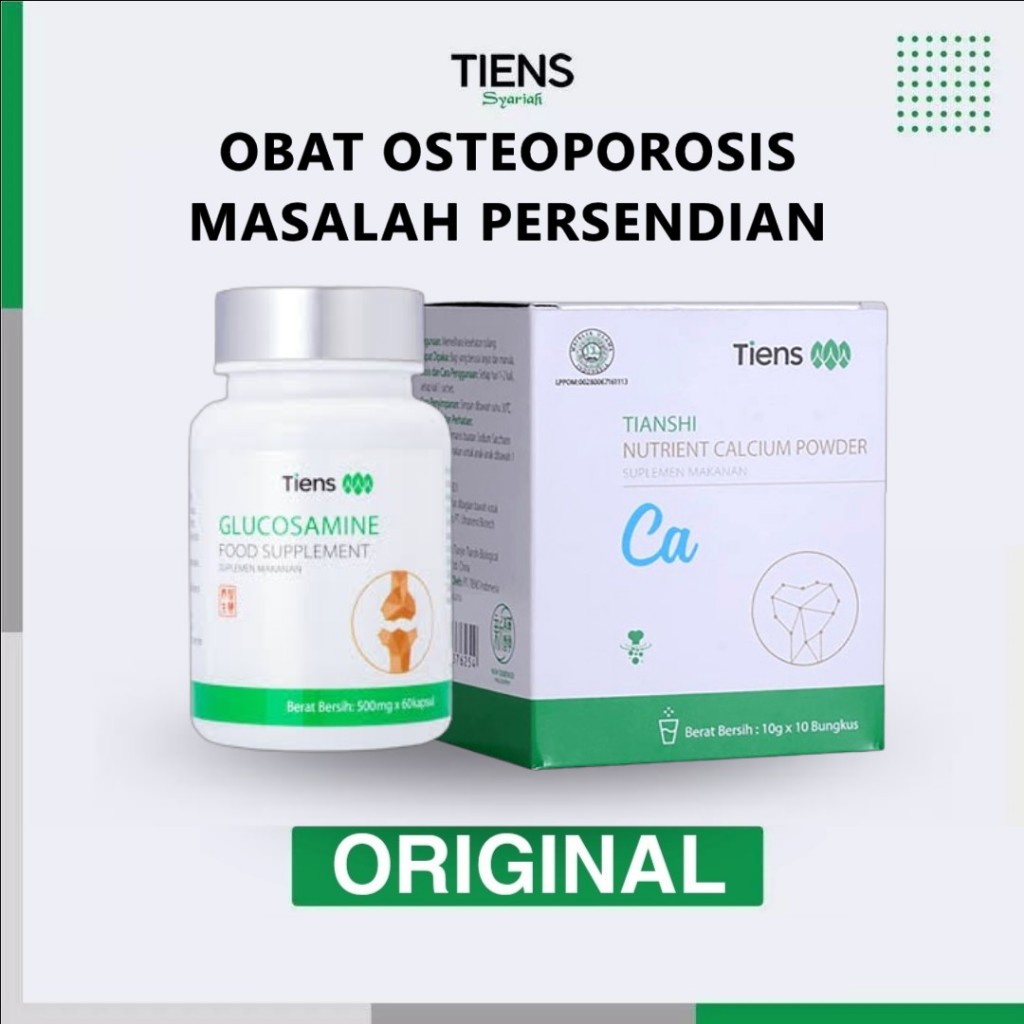 Paket Obat Masalah persendian Osteoporosis Calsium, Glucosamine obat herbal dari China vito farmaka 