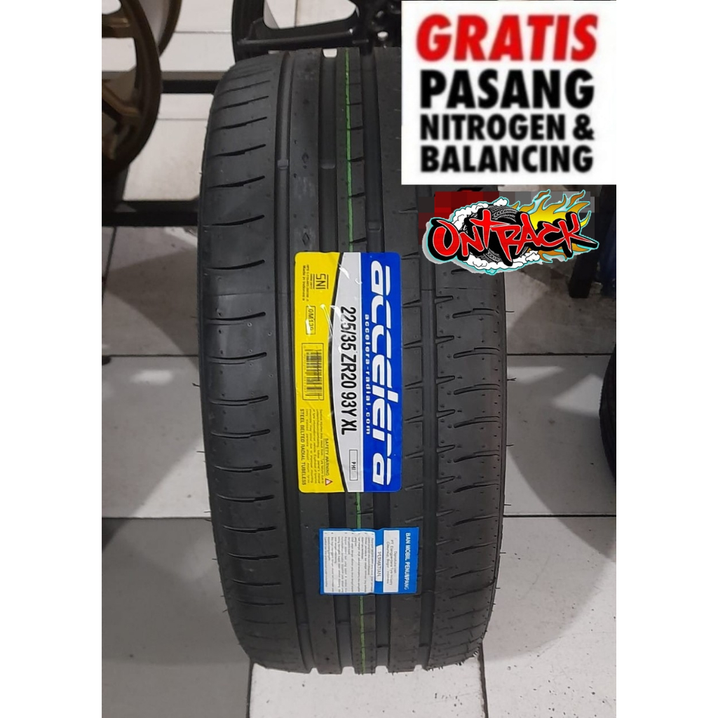 Ban Mobil 225/35 Ring 20 ACCELERA Ban PHI 225 35 R20 Tubles - Balancing