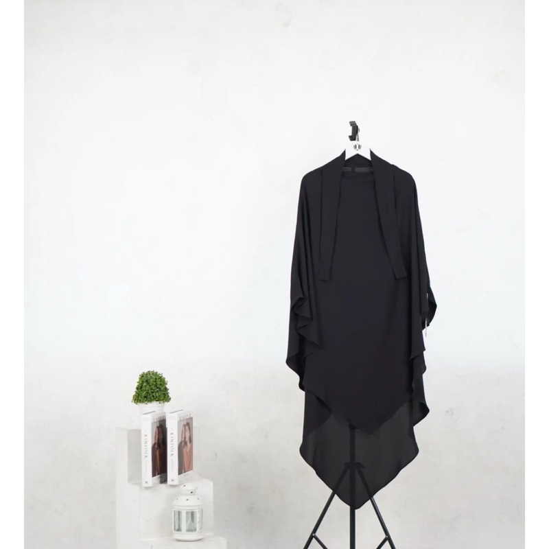 preloved fk french khimar yasmin ummaira abaya