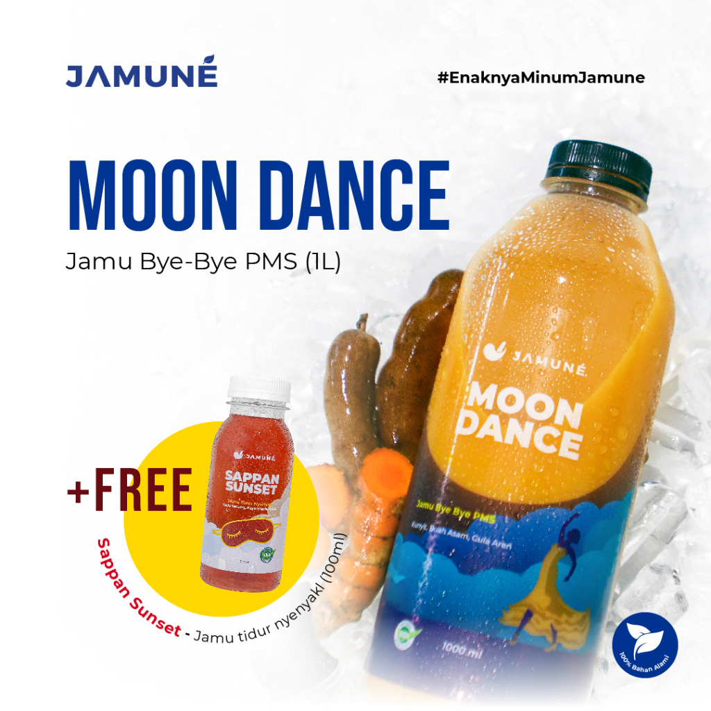 

Jamu Pereda Nyeri Haid Murni 1 Liter Moon Dance by Jamune