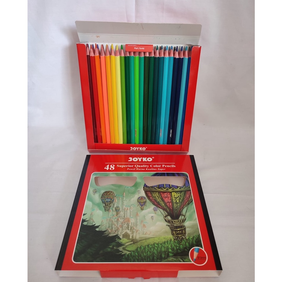

Revolutionary Pensil warna Color pencils CP127 48 warna Joyko