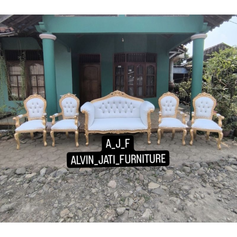 Kursi pelaminan termurah/kursi pelaminan kerang/Kursi pelaminan/kursi decorasi/sofa dekorasi