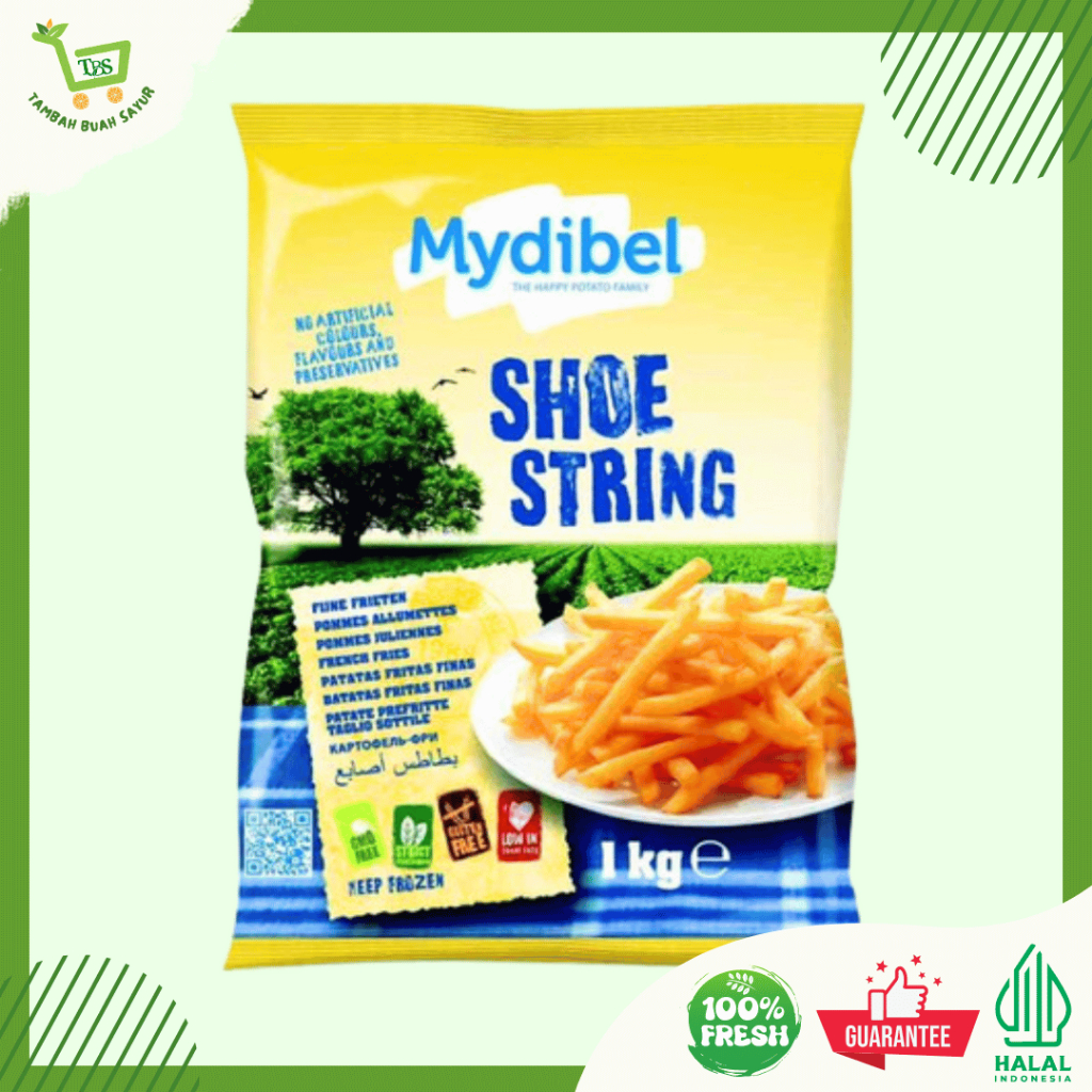 

MYDIBEL SHOESTRING 1 KG | Tambah Buah Sayur