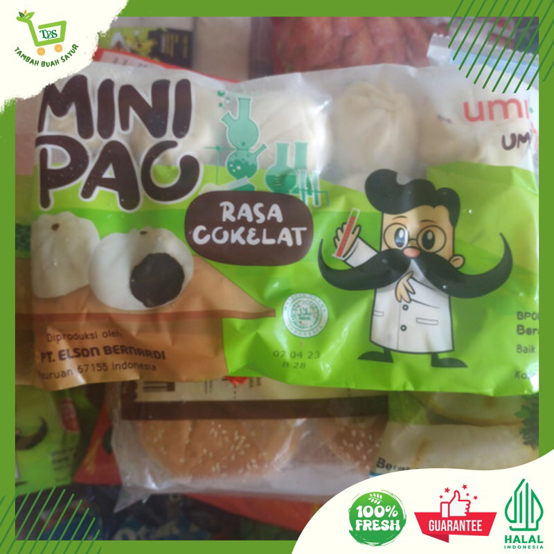 

UMIAMI MINI PAO 30 PCS 480 GR | Tambah Buah Sayur