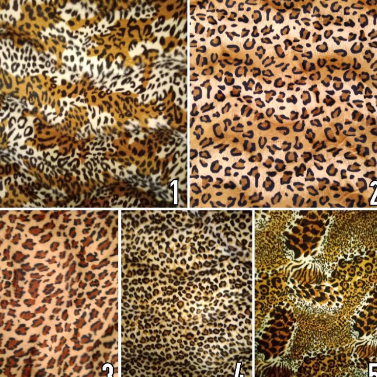 Terlaku Kain Bulu Beludru Motif Bulu Hewan  Bulu Macan  Animalia Furniture Sofa Jok Kursi