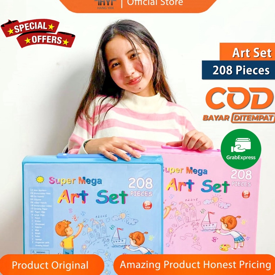 

Produk Keren Pensil Warna Krayon Cat Air 28Pcs Set Alat Menggambar Melukis Mewarnai