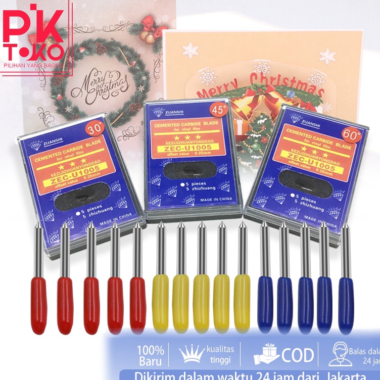 

Best Seller 5pcs Mata Pisau Cutting Sticker Untuk Roland Jinka Teneth Rhinotec Redsail Copam Harizo 456
