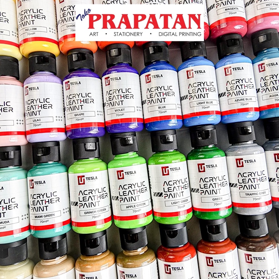 

Teknologi Terkini Tesla Acrylic Leather Paint 712ml