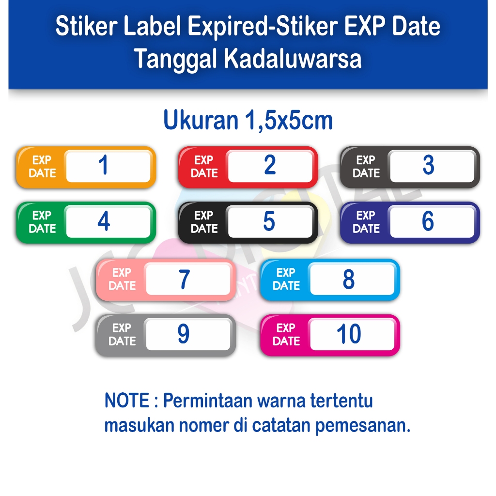 

Stiker Expired-Stiker Exp Date-Stiker Tanggal Kadaluwarsa