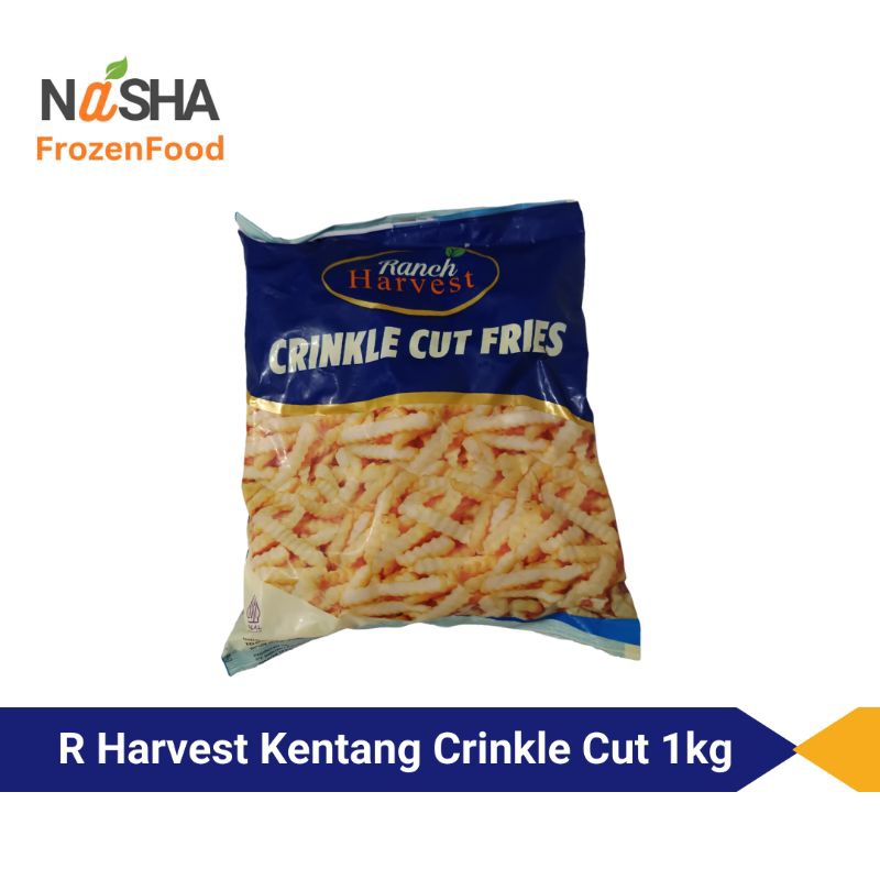 

Ranch Harvest Kentang Crinkle Cut 1kg