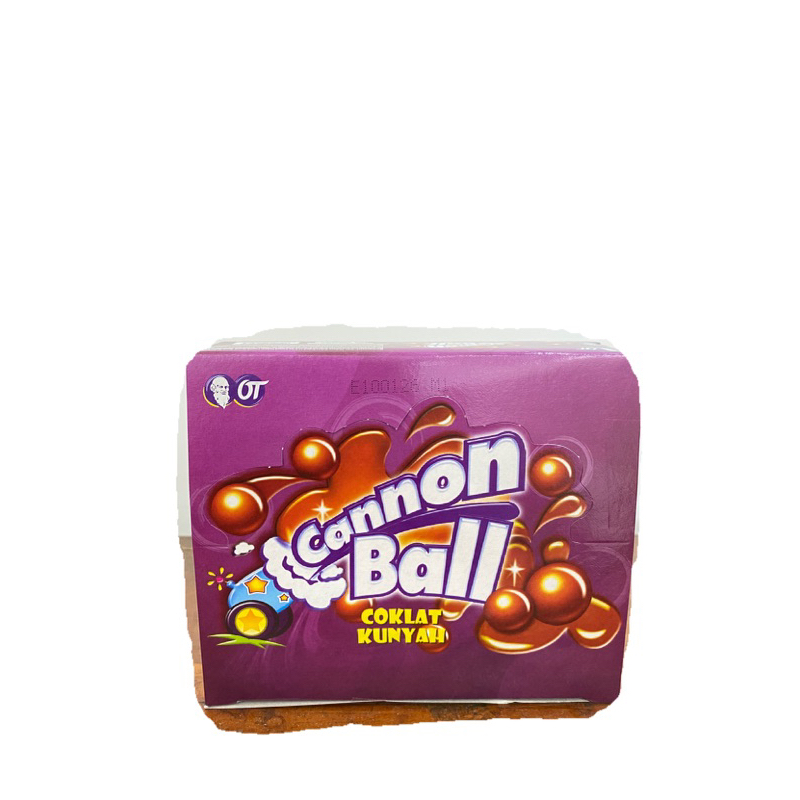 

Cannon Ball Coklat 1 box isi 24 PCS