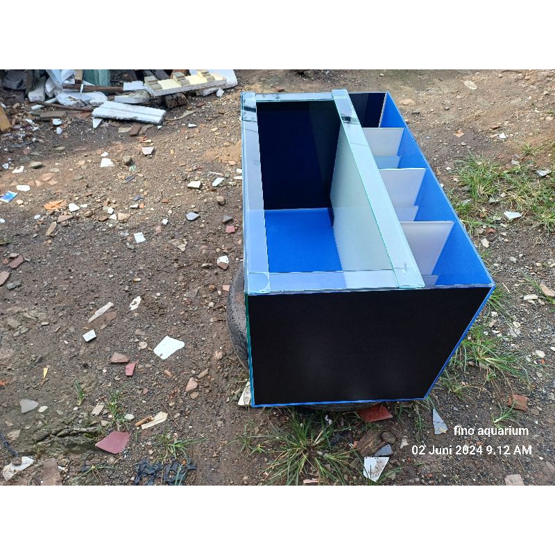 aquarium 60x40x40 filter belakang