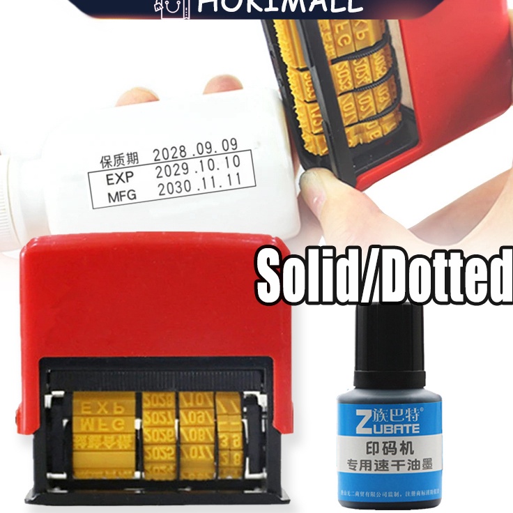 

Sentuhan Personal Stempel Tanggal Otomatis Dengan EXP Stempel Tanggal Produksi Dengan EXP Dater Date Stamp