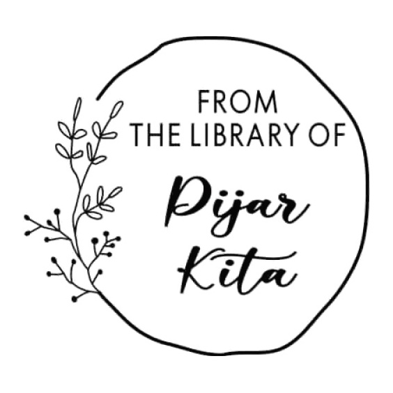 

D3 NAMA BOOK STAMP STEMPEL BUKU AESTHETIC PIJARKITA