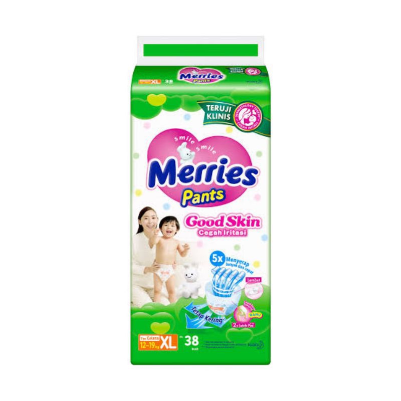 PAMPERS MERRIES PANTS | SIZE NBS-XXL