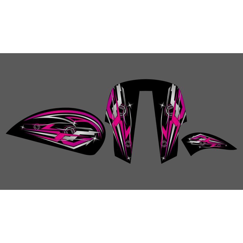 Striping Transparan Vespa Matic Sprint 150 Motif Corak Rain Sticker Vespa Matic Sprint 150 List Vesp