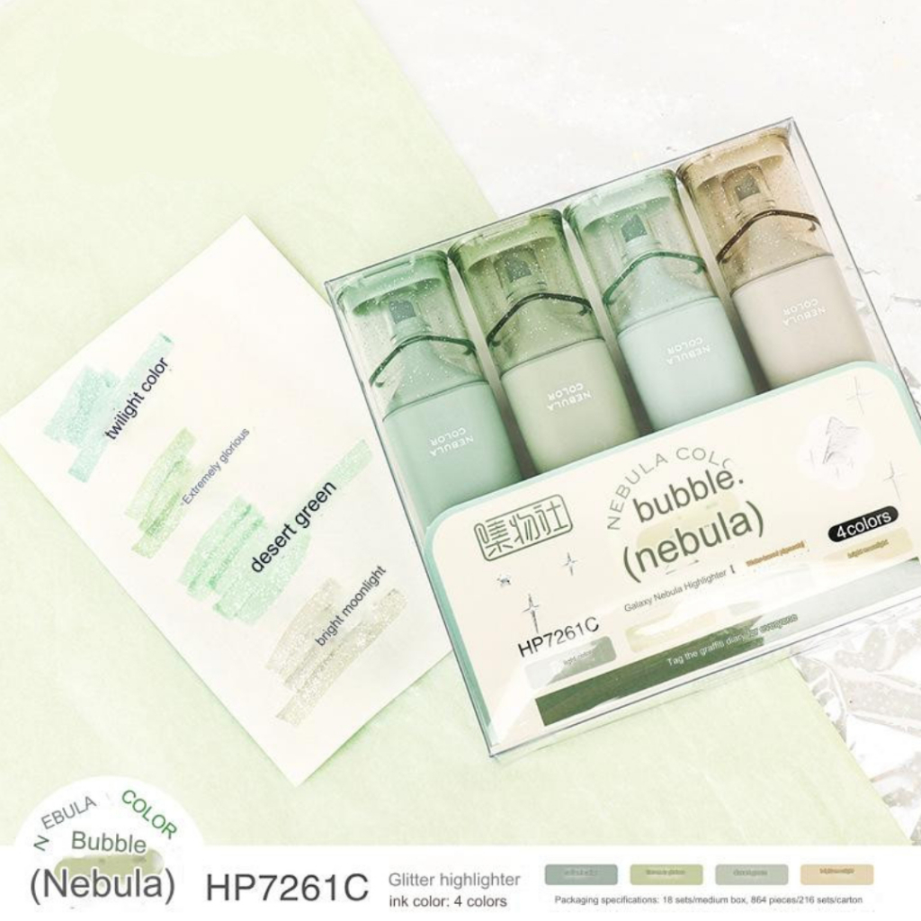 

Ay00! Highlighter Warna Warni Beragam Motif / Set Stabilo Colorful S0257