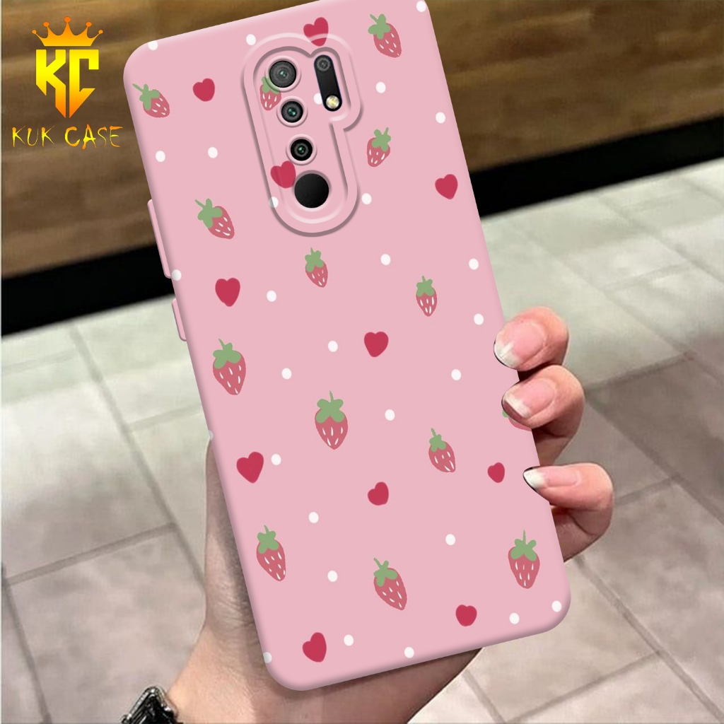 Case Motif REDMI 9 Aesthetic Bahan Softcase silicon Lentur - Skin /  Casing Handpone