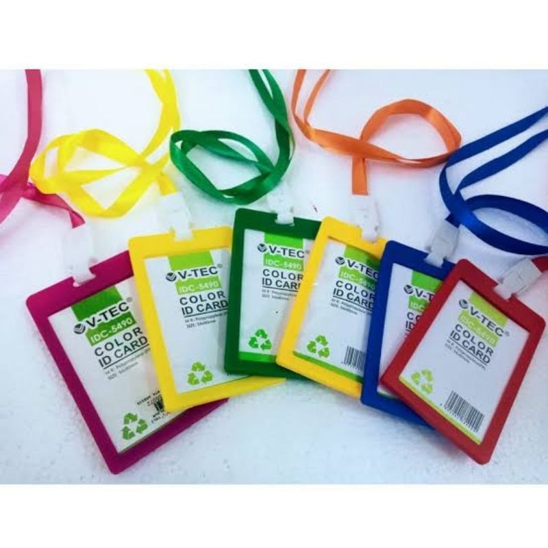 

[PCS] TALI ID CARD + CARD HOLDER TEBAL VTEC IDC-5490
