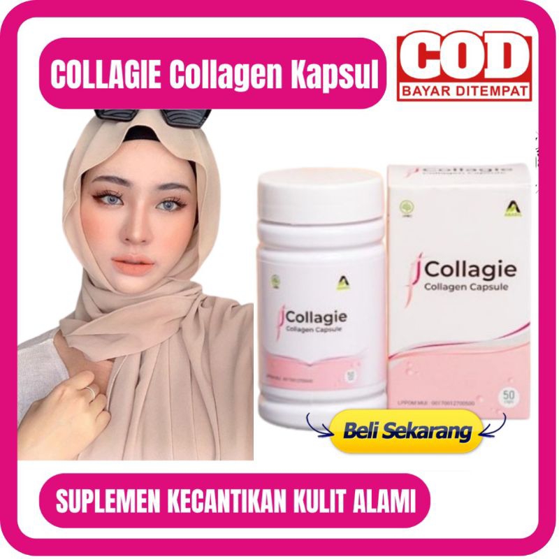 COLLAGIE - COLLAGIE COLLAGEN KAPSUL ISI 50 COLLAGEN FISH COLLAGEN PREMIUM KOLAGEN PEMUTIH BADAN DAN 