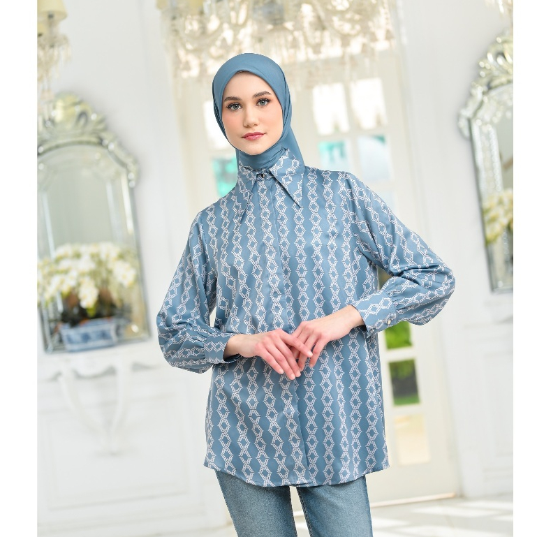 Wiwiek Hatta (WH) Ernesta Monogram Top Shirt