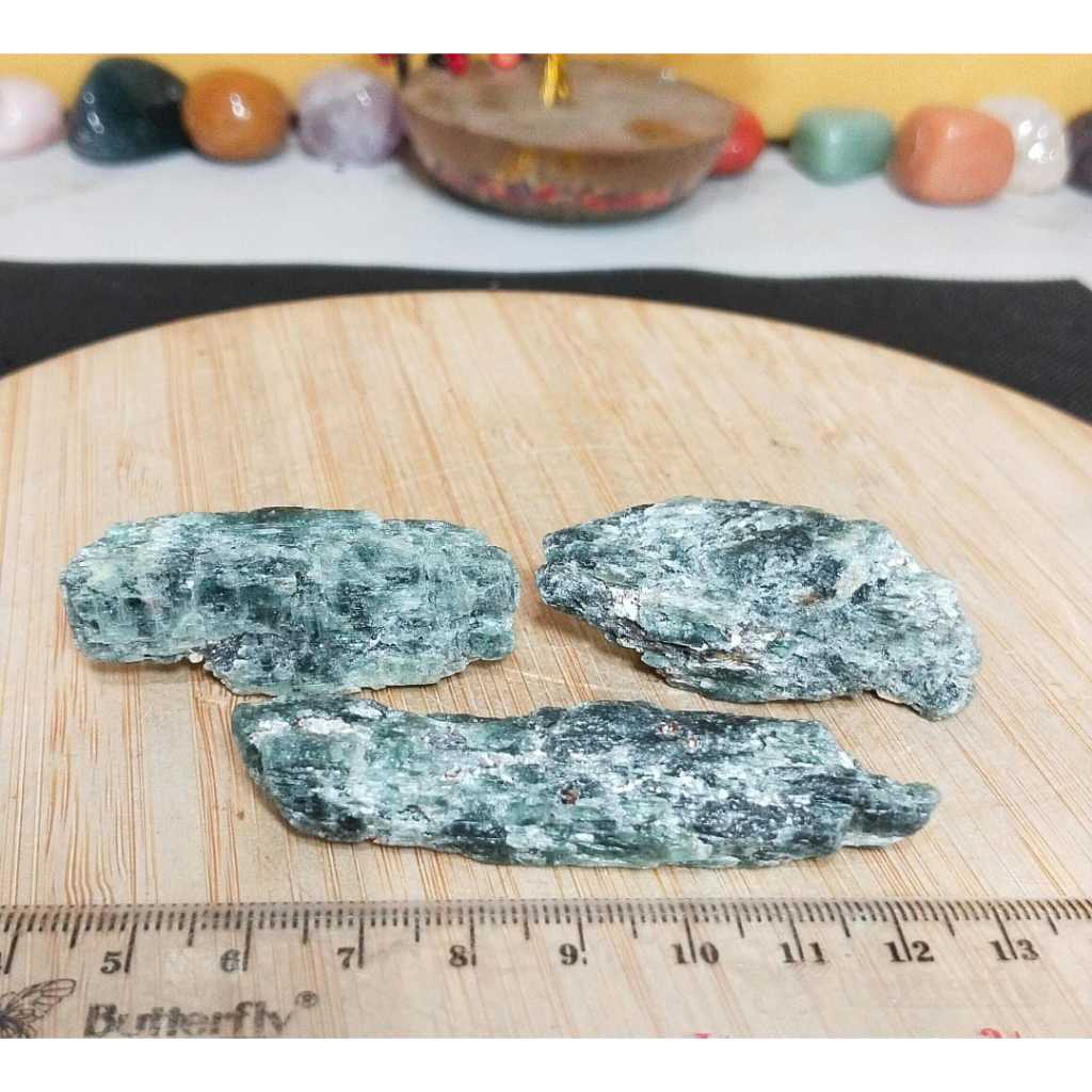 Stone Natural Green Kyanite Rough / Raw (3)
