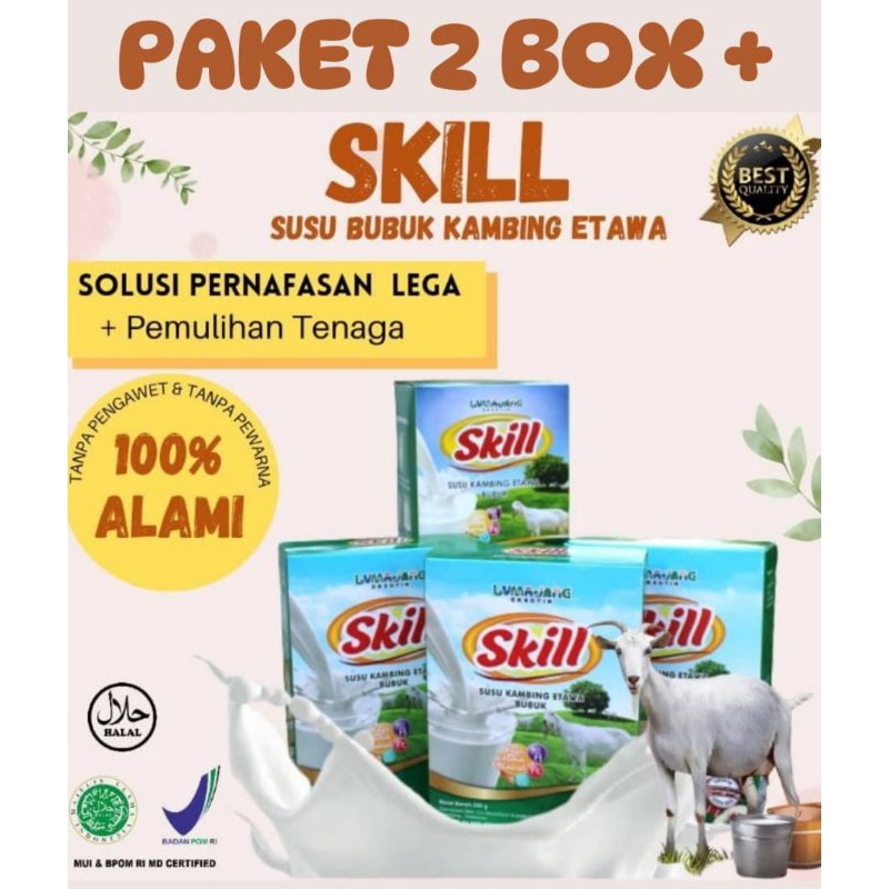 

SUSU KAMBING ETAWA ORIGINAL / SKILL / SUSU KESEHATAN