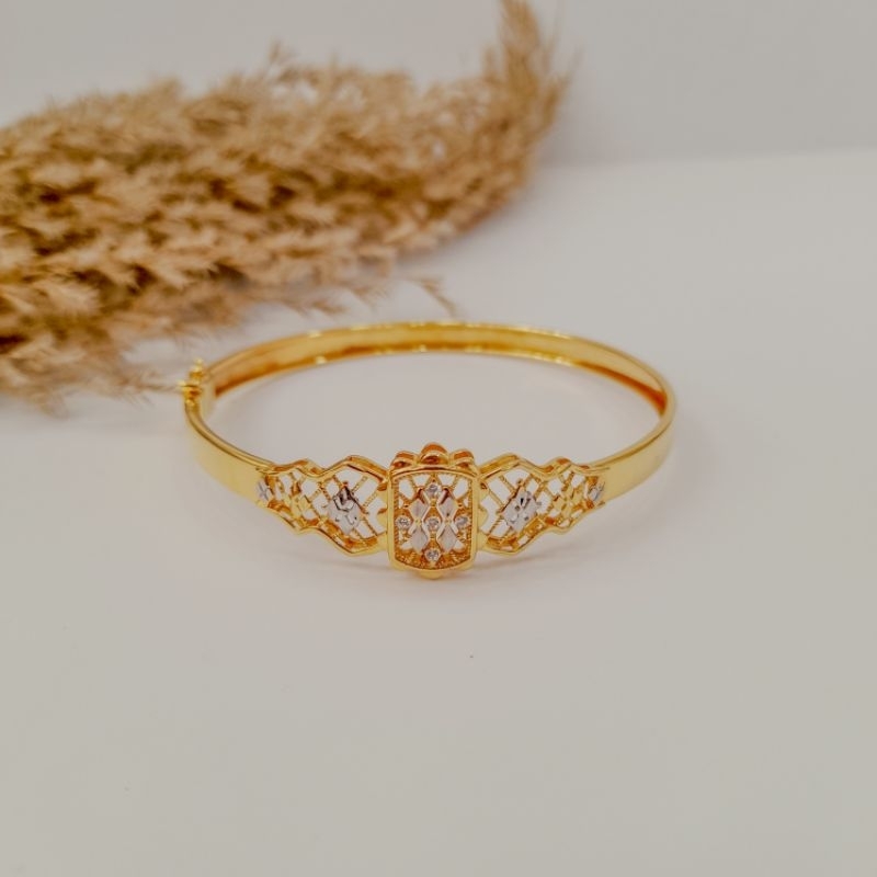 Gelang Emas Asli Kolong Variasi