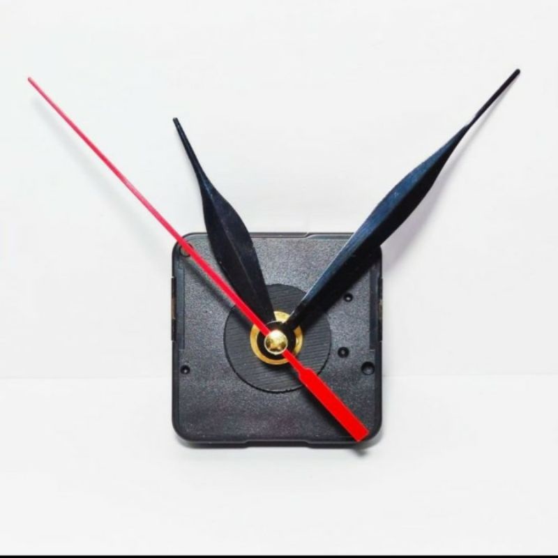 MESIN JAM DINDING TEMPEL ORIGINAL TANPA SUARA SUNYI  HEYU 1088 QUARTZ LENGKAP GRATIS JARUM