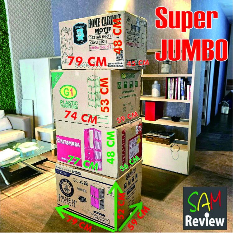 

Kardus Bekas SUPER JUMBO Kotak cocok untuk pindahan