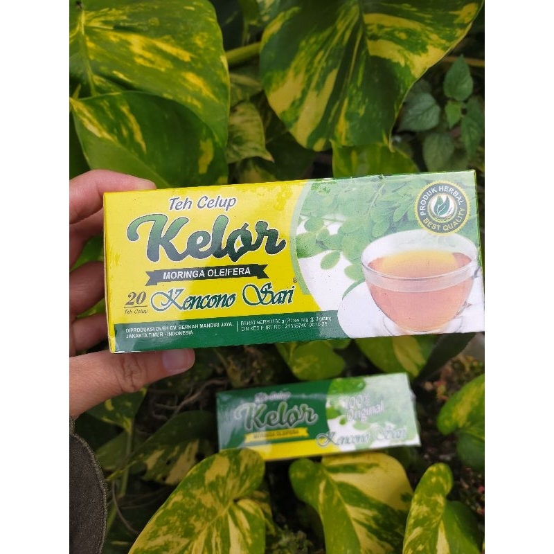 

Teh Celup Daun Kelor Moringa Kencono Sari isi 20 kantong