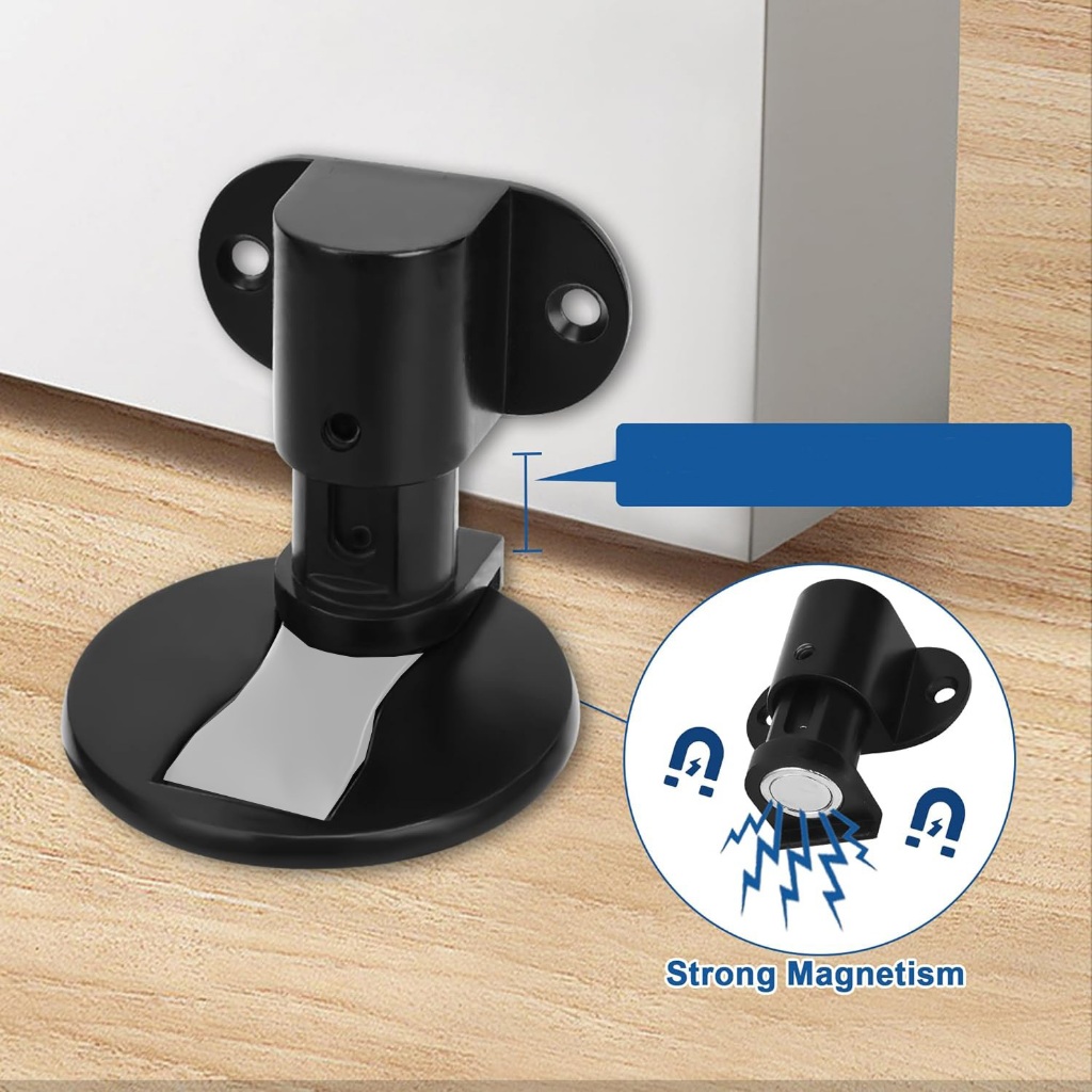 Penahan Pintu Slot Bawah Magnet / Penahan Pintu Magnet Pintu Ganjal Pintu Magnetic Door Stopper Stai