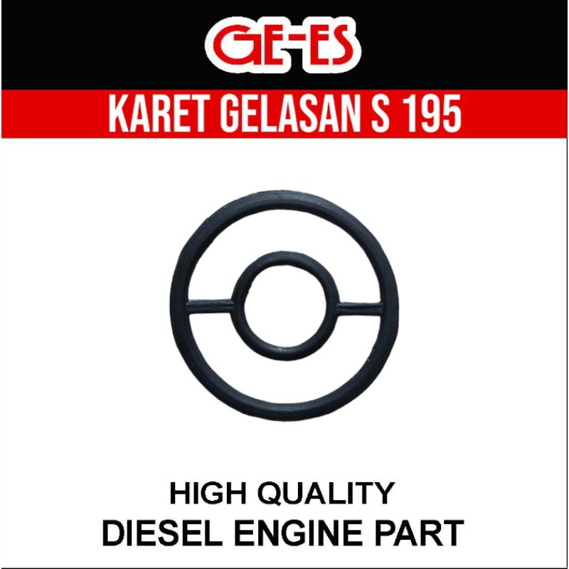 Karet Gelasan S 195 Oring Fos Mesin S 195 Karet Gelasan S 195 Gabung