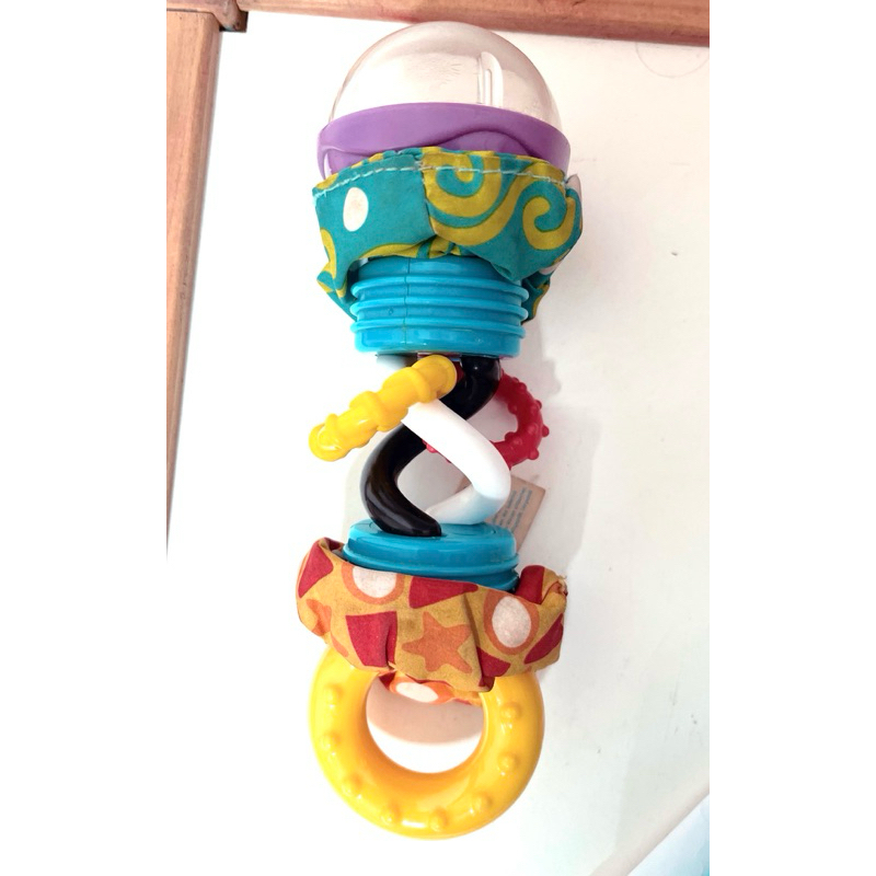 preloved playgro baby shaker teether