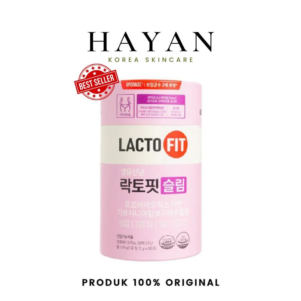 LACTOFIT SLIM ISI 60 PCS ORIGINAL