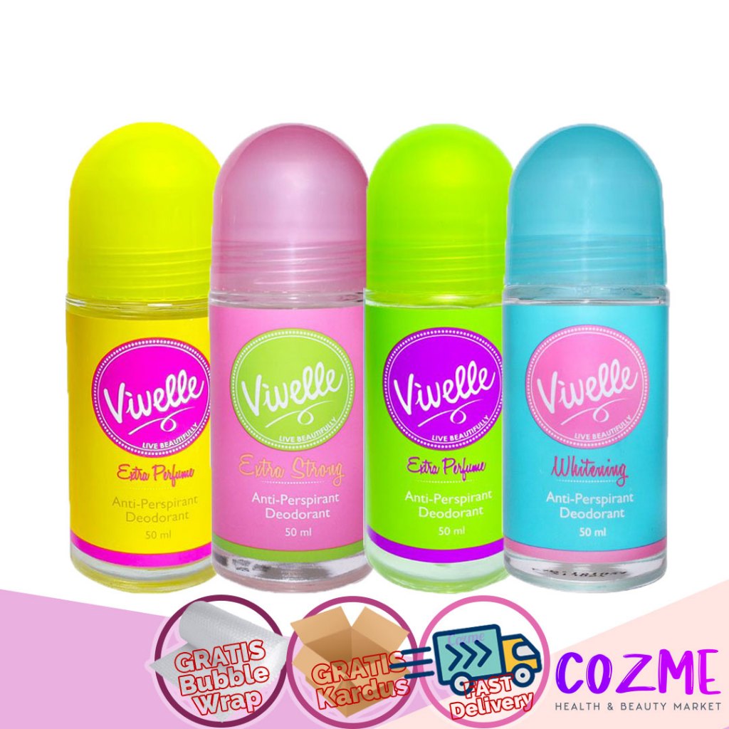 VIVELLE  Anti Perspirant Deodorant Roll On 50mL