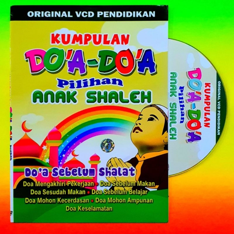 KASET VCD EDUKASI ANAK MUSLIM BELAJAR DAN MENGHAFAL DOA DOA SEHARI HARI-EDUKASI ANAK MUSLIM-VCD EDUK