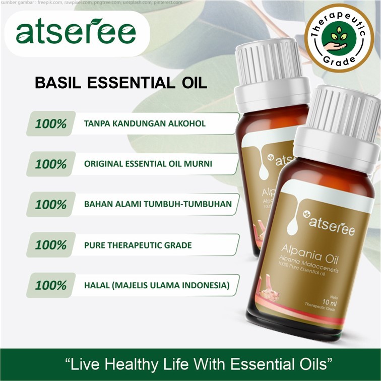 Atseree Herbal Aplania essential oil minyak lengkuas 5 ml 10 ml 30 ml Asli Murni original Essential 