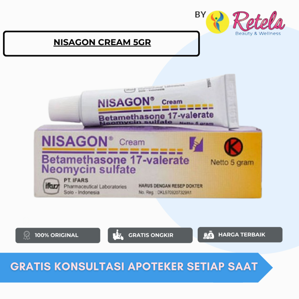NISAGON CREAM 5GR/ BETAMETHASONE/ NEOMYCIN