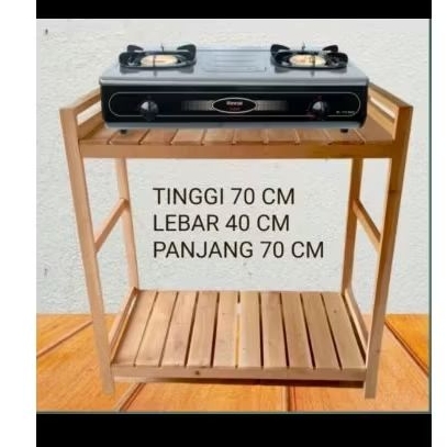 meja kompor + hambalan